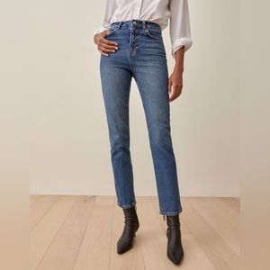 👖reformation👖 Liza ultra high rise straight jeans